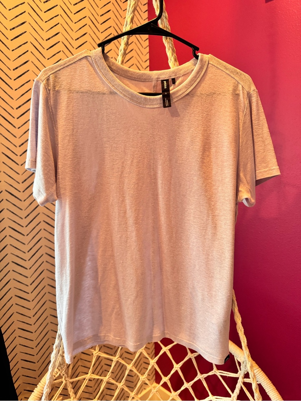 Women’s Prana Casual Crew Neck T‑Shirt - Light Lavender